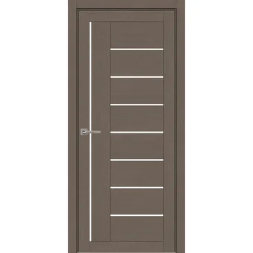 Межкомнатная дверь Light Soft touch 2110 софт тортора остеклённая