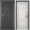 Входная стальная дверь Torex Ultimatum Next NC-1 графит NC-1 милк матовый