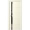 Фото межкомнатная дверь эмаль Геометрия 7 слоновая кость стекло зеркало