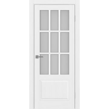 Межкомнатная дверь Тоскана 642.2221 белый лёд со стеклом