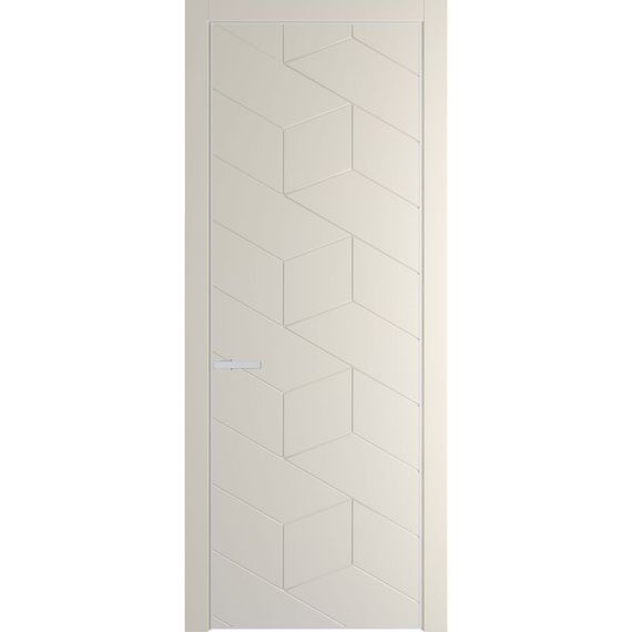 Межкомнатная дверь 9PA кремовая магнолия глухая