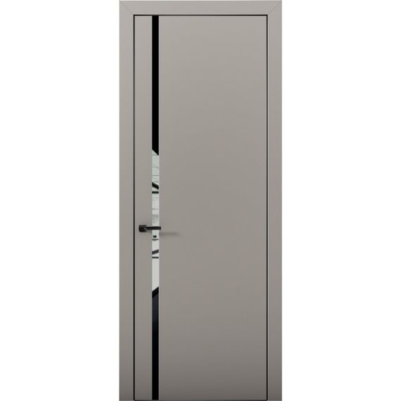 Межкомнатная дверь Палладий 8 варм грей со стеклом