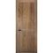 Межкомнатная дверь Плутоний 9 орех пекан глухая