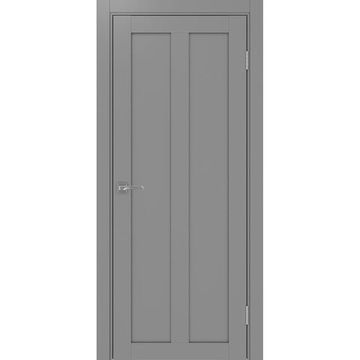 Межкомнатная дверь экошпон Турин 521.11 серый глухая