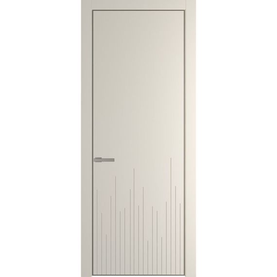 Межкомнатная дверь 7PA кремовая магнолия глухая