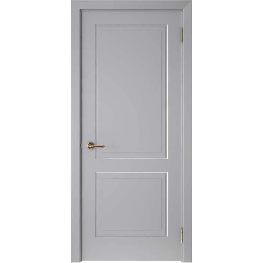 Фото межкомнатной двери эмаль Текона Смальта 47 серая глухая