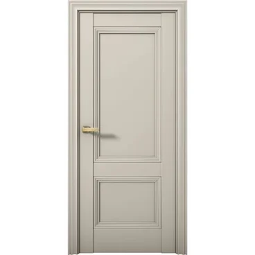 Межкомнатная дверь экошпон Кобальт 32 силк грей глухая