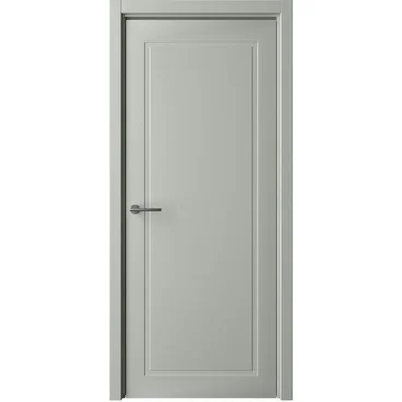 Межкомнатная дверь эмаль НеоКлассика 1 серая глухая