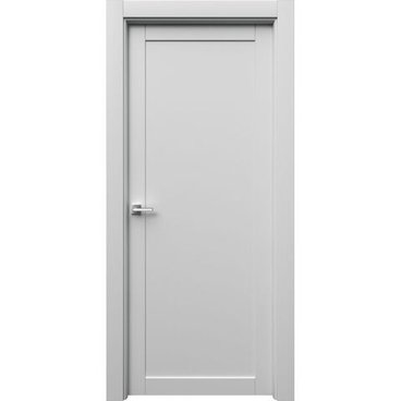 Межкомнатная дверь эмаль Ofram Парнас белая глухая
