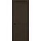 Фото межкомнатной двери керамик MN 2 коричневый глухая