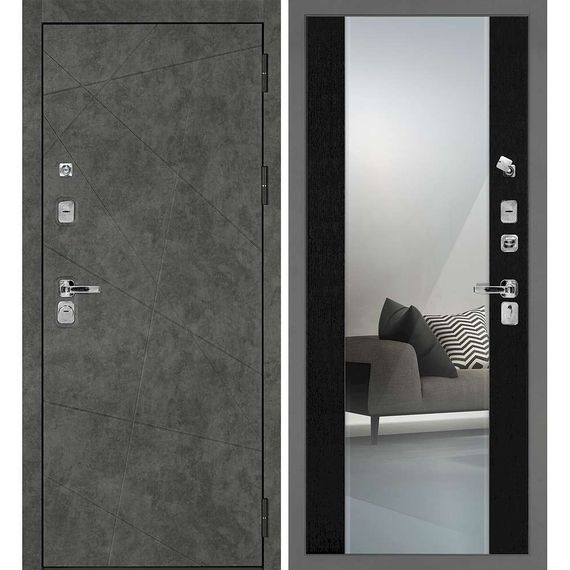 Входная дверь Урбан-127 панель венге зеркало