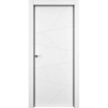 Противопожарная дверь Энигма белая эмаль EIS60