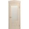 Межкомнатная дверь массив бука Viporte Неаполь ваниль остеклённая