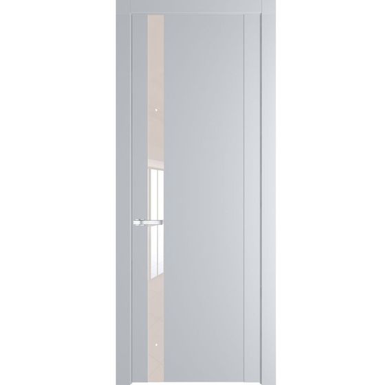 Межкомнатная дверь 1.2P лайт грей остеклённая