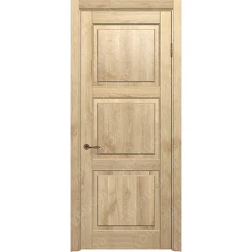 Межкомнатная дверь массив дуба без сучка Дверцов Торджано глухая