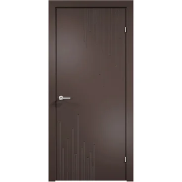 Межкомнатная дверь эмаль Дверцов Тиволи 1 RAL 8014 глухая