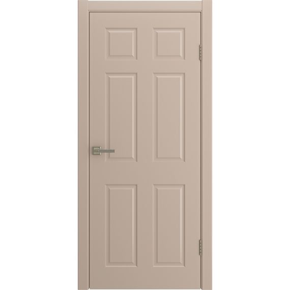 Фото двери Дуэт латте эмаль глухая