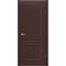 Фото двери Белли коричневая эмаль RAL 8016 глухая