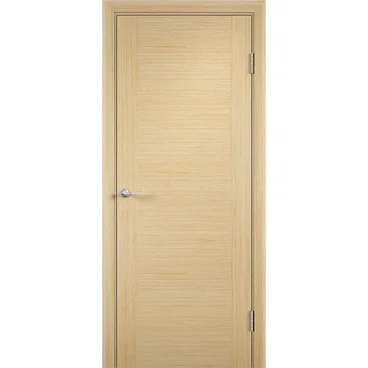 Межкомнатная дверь шпон Рондо беленый дуб глухая