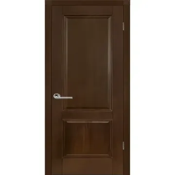 Межкомнатная дверь шпон Прованс 12 миланский орех глухая