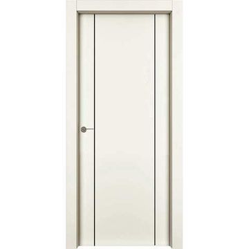 Межкомнатная дверь эмаль 1001 M2 RAL 9001 глухая