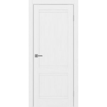 Межкомнатная дверь экошпон Турин 502U.11 белый лёд глухая