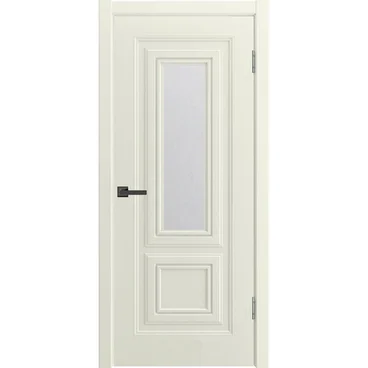 Межкомнатная дверь эмаль Титул 2 В1 шампань со стеклом
