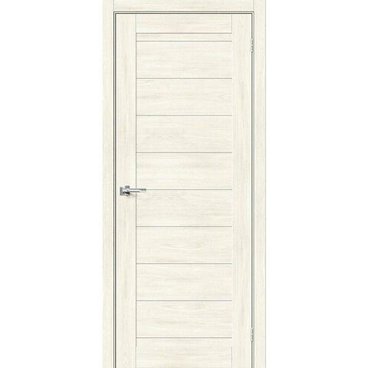 Межкомнатная дверь экошпон Bravo Порта-21 nordic oak глухая