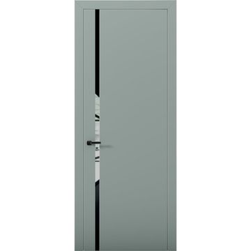 Межкомнатная дверь Палладий 8 Deep Green со стеклом