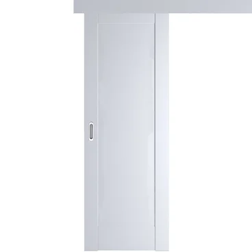 Раздвижная одностворчатая дверь Кобальт 20 аляска глухая