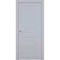 Межкомнатная дверь эмаль Классика 3 RAL 7047 глухая