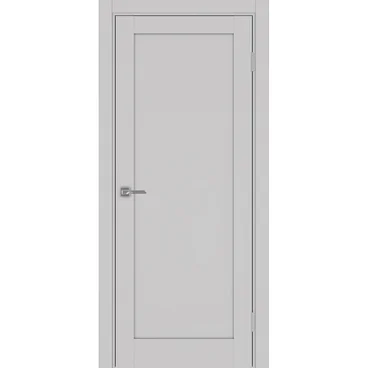 Межкомнатная дверь экошпон Турин 501.1 пепельный глухая