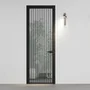 Межкомнатная алюминиевая дверь Loft-S 12 стекло прозрачное бесцветное