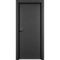 Фото звукоизоляционной двери Энигма чёрная эмаль 42 дб
