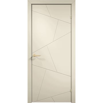 Межкомнатная дверь эмаль Дверцов Тиволи 2 RAL 1013 глухая