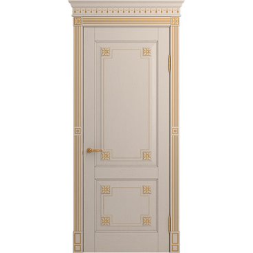 Межкомнатная дверь массив дуба Viporte Флоренция прованс глухая