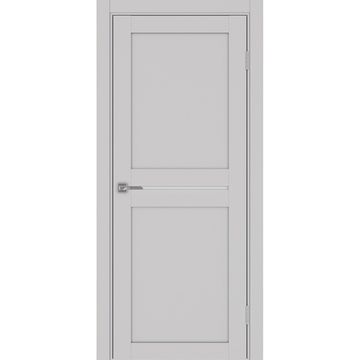 Межкомнатная дверь экошпон Турин 520.121 пепельный остеклённая