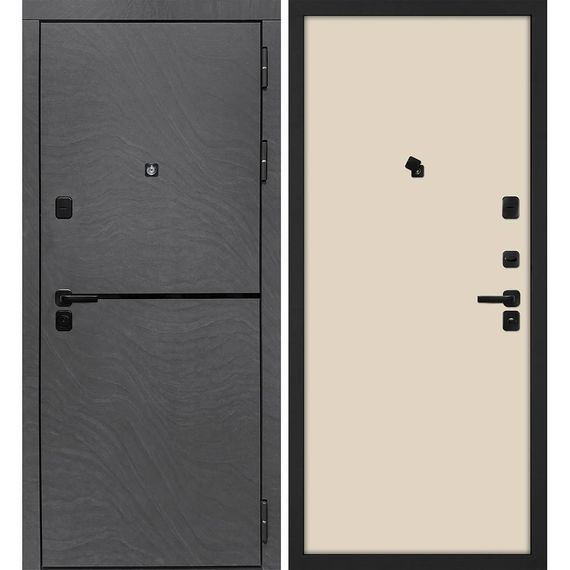 Входная дверь Горизонт дюна медея панель гладкая бежевая