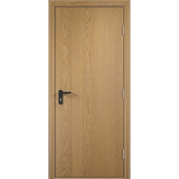 Дверь противопожарная деревянная ПВХ EI60 дуб