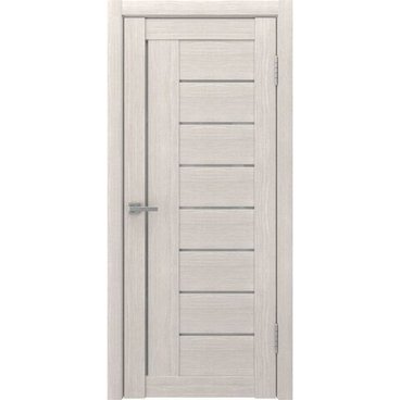 Межкомнатная дверь экошпон Legend ЛУ-17 капучино остеклённая