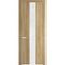 Межкомнатная дверь 1.9N дуб карамель остеклённая