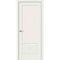 Фото межкомнатной двери эмалит Прима-13.2.0.0 white matt остеклённая