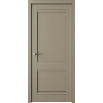 Межкомнатная дверь Рим винил серый глухая