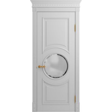 Межкомнатная дверь массив бука Viporte Лацио Амбиенте аворио остеклёние 4