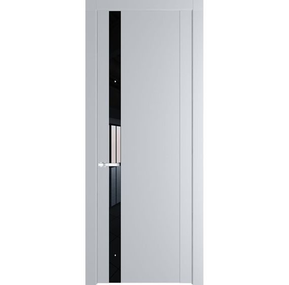 Межкомнатная дверь эмаль Profil Doors 1.2P лайт грей остеклённая