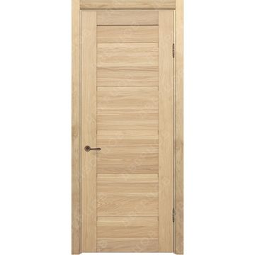 Межкомнатная дверь массив дуба без сучка Дверцов Соларино глухая