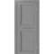 Межкомнатная дверь экошпон Турин 523АПП.111 серый с молдингом