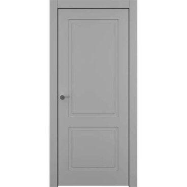Противопожарная дверь Классика-2 серая эмаль EIS60