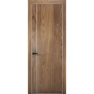 Межкомнатная дверь Плутоний 10 орех пекан глухая