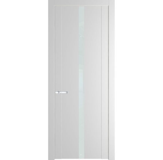 Межкомнатная дверь 1.8P крем вайт остеклённая